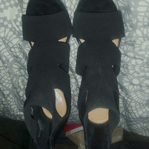 Ross report black heels 51/2